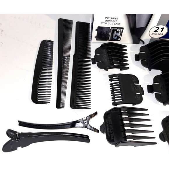 Wahl Home Pro Complete Haircutting Clippers Kit 21 Pieces & Hard Case Self-Sharp - Picture 4 of 11